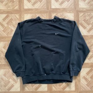 Vintage Y2K Nike Swoosh Essentials Crewneck